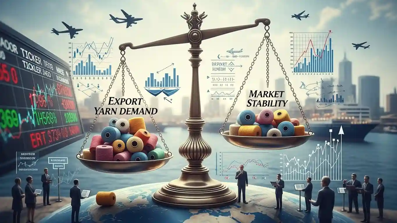 Export Yarn Demand Matters for Market Stability