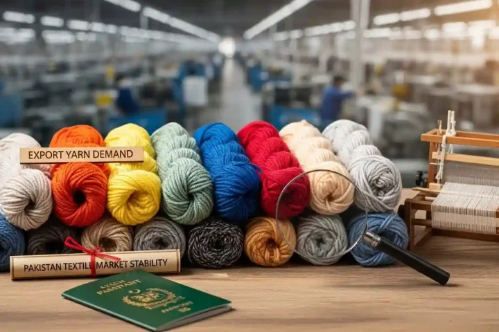Export Yarn Demand Pakistan Textile Market Stability