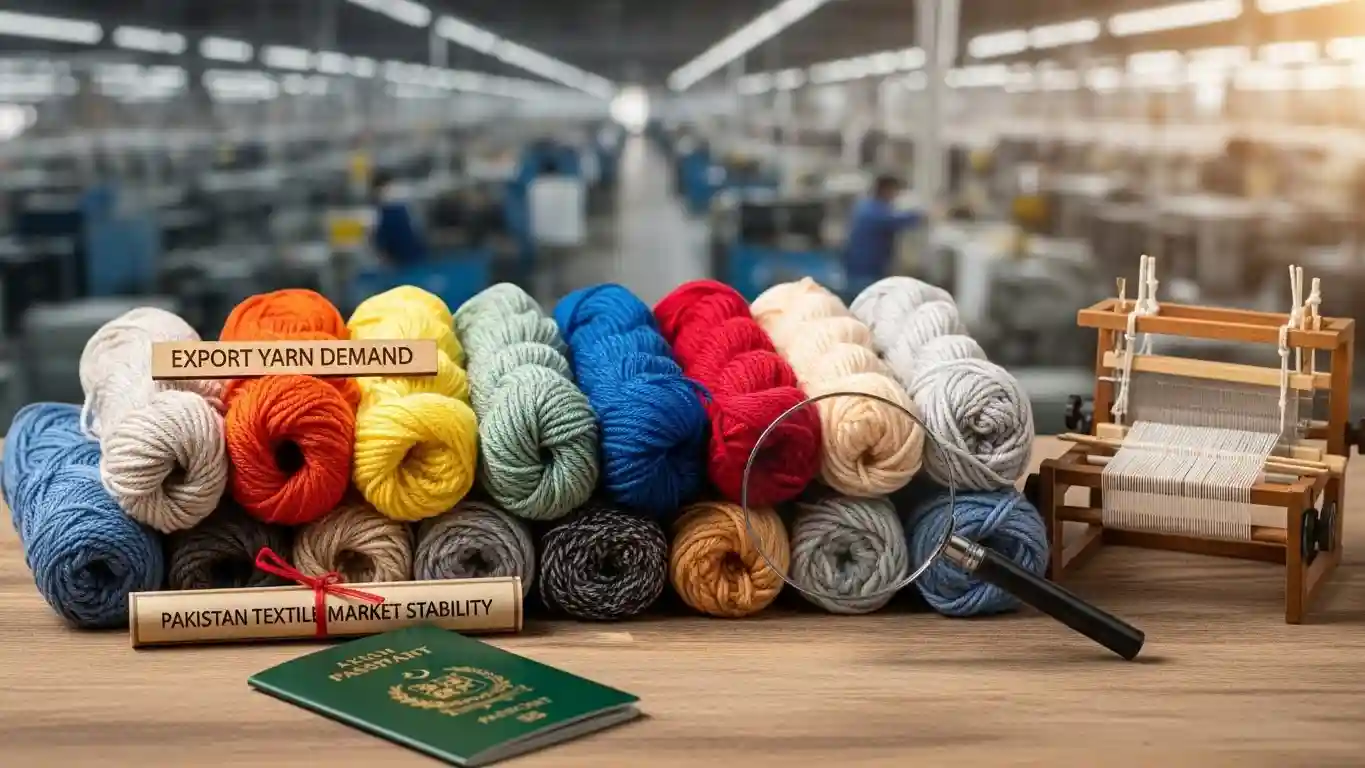 Why Export Yarn Demand Is Key to Pakistan Textile Market Stability