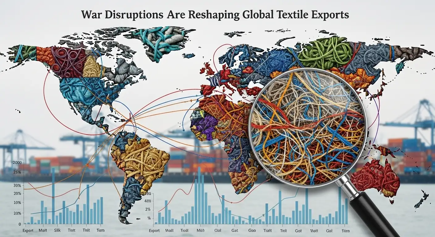 How War Disruptions Are Reshaping Global Textile Exports