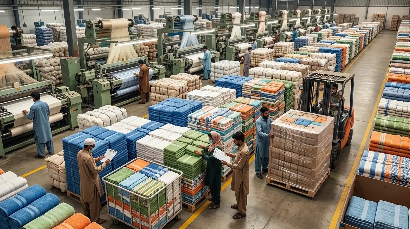 Big Are Standard MOQs From Pakistani Towel Mills