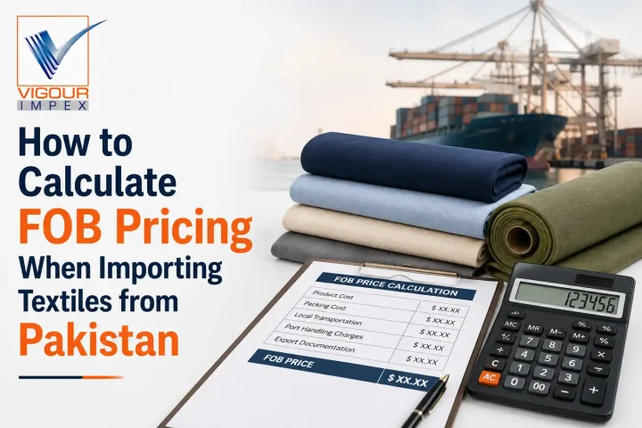 Calculate FOB Pricing When Importing Textiles from Pakistan